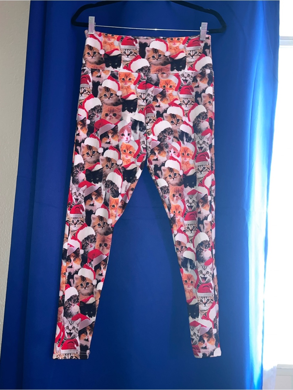 Tipsy elves, Christmas cat high waisted leggings